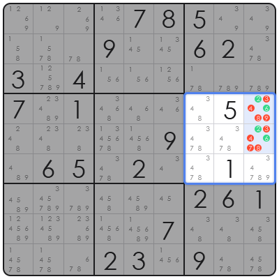 hidden pairs sudoku